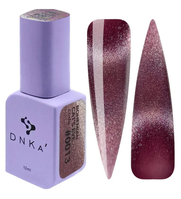 Гель-лак DNKa Bohemian Cat Eye №0013, объем 12 мл